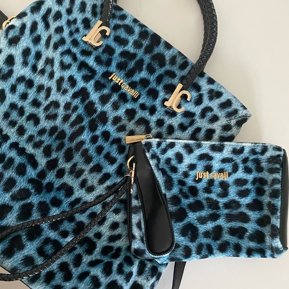 Just Cavalli Wristlet Faux Leather accessory case - Picture 9 of 15